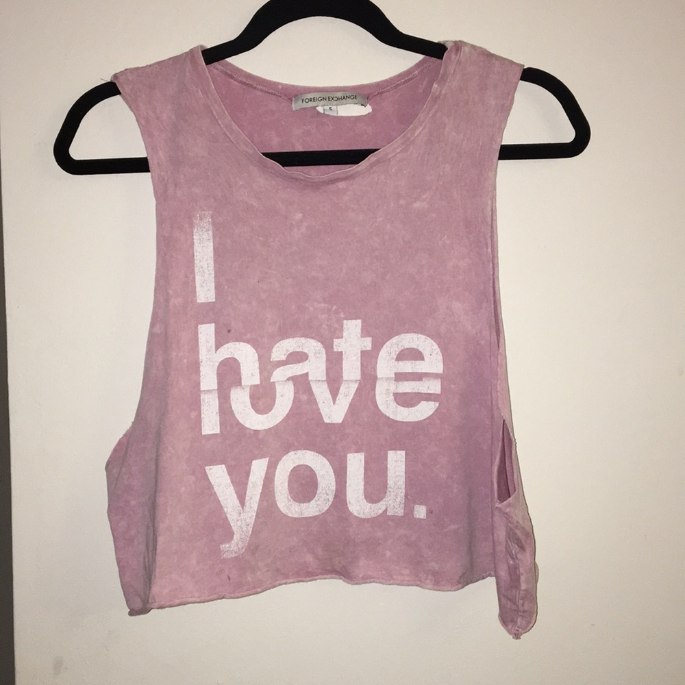I hate/love you t-shirt